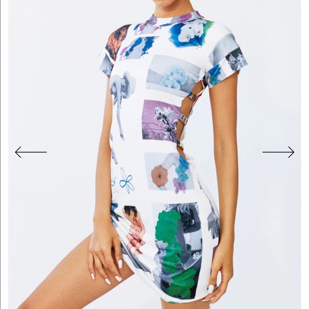 With Jean dress